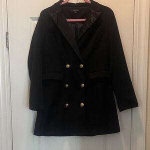 Amazon Black Blazer with Gold Buttons